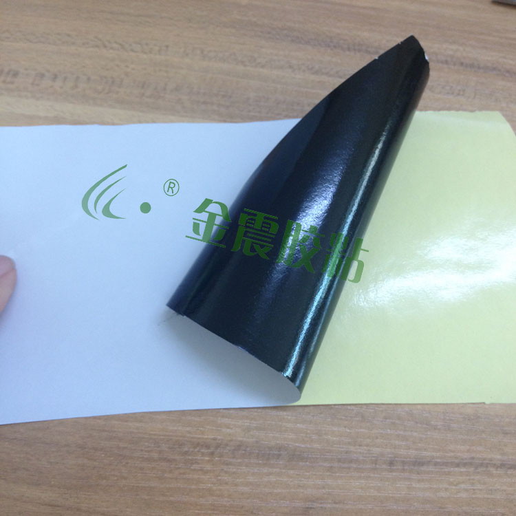 黑膠不干膠遮光銀銅背膠